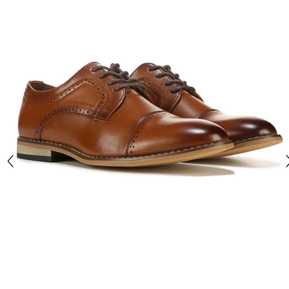 Stacy Adams Kids' Dickenson Cap Toe Lace Up Oxford Big Kid sz. 7M